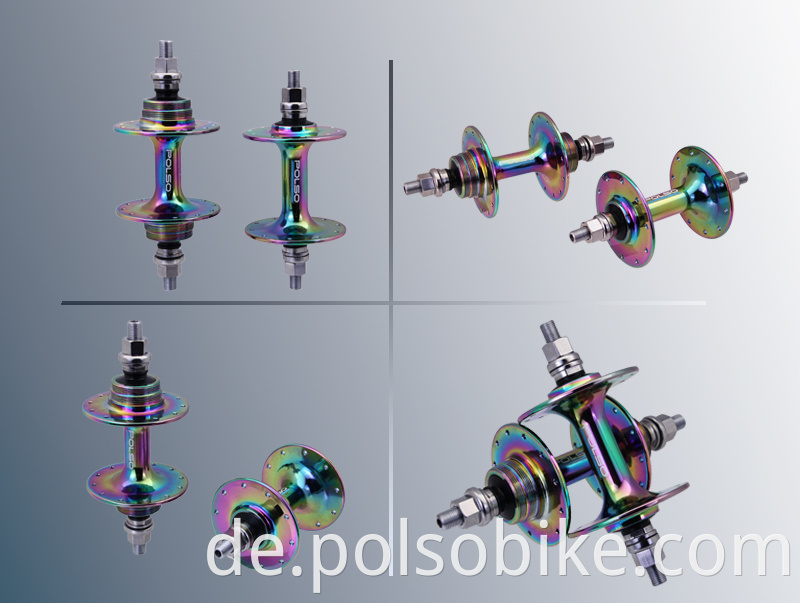 fixed gear hub oil slick